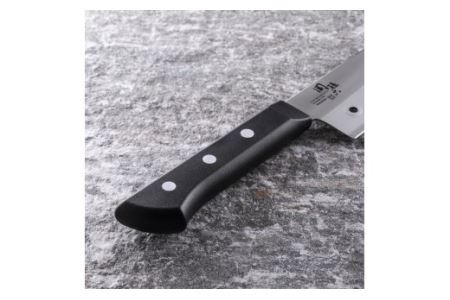 ＜食洗機対応・包丁＞ ■ 関孫六　わかたけ　三徳穴あき １６５mm ◇ 貝印