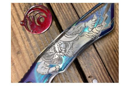 カスタムナイフ レイ 風神・雷神