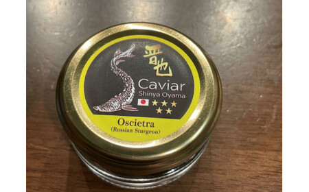 中津川キャビア S Caviar オシェトラ（ロシアチョウザメ） 60-002