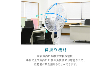 YAMAZEN ヤマゼン 山善 通販 リビング扇 省エネ エコ eco 循環 サーキュレーター 節電 おしゃれ ハイポジション 強力 微風 集会場 公民館 教室 クラス オフィス 事務所 換気 熱中症対策 大型扇風機 シンプルフロア扇風機 フロアファン ハイリビング扇風機 F4N-0716