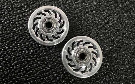 タミヤ　ミニ四駆用　ベアリングアルミローラー（切削加工品）アルミローラーセット 13ｍｍ H737282 ミニ四駆 アルミローラー 東原工業所 岐阜県 中津川市 F4N-1892