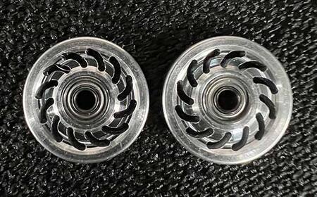 タミヤ　ミニ四駆用　ベアリングアルミローラー（切削加工品）アルミローラーセット 13ｍｍ H737282 ミニ四駆 アルミローラー 東原工業所 岐阜県 中津川市 F4N-1892