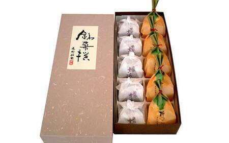 〈御菓子司 恵那福堂〉栗きんつば・柿つづみの詰合せ F4N-2503