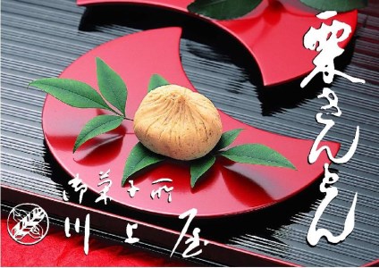 10203 【11月お届け】御菓子所 川上屋 栗きんとん(秋季限定)