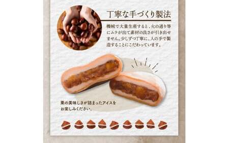 中津川市之瀬 「和栗最中アイス8個入」 F4N-1832