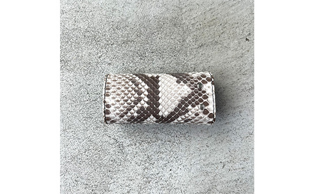 本革 キーケース ダイヤモンドパイソンレザー ファッション小物 イタリアンレザー プレゼント ギフト 