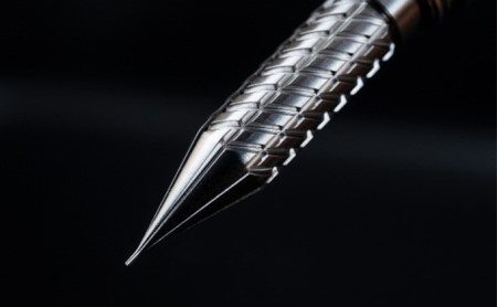 筆記具　金属つけペン ペン軸 クラシカルマテリアルAL（通常サイズ）ペン先0.5mm付き イエロー
