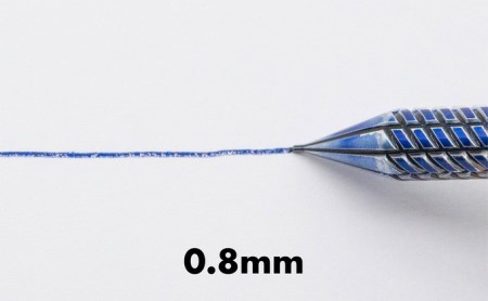 筆記具　金属つけペン ペン軸 クラシカルマテリアルAL（通常サイズ）ペン先0.8mm付き ピンク