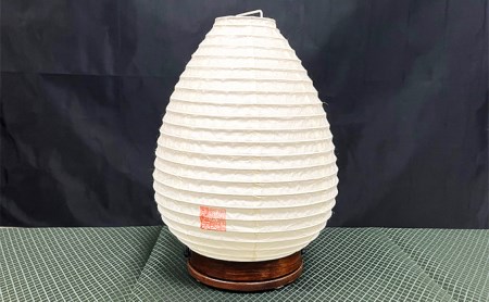 美濃和紙ランプスタンド「梅山1号」本美濃 インテリア 照明 和室 灯り 丈夫 職人技 和テイスト 本美濃紙 提灯 製造方法 雑貨 