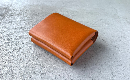 本革 ノンステッチの二つ折りミニ財布 栃木レザー ファッション小物 革小物 シンプル 3ポケット構造 カード入れ 小銭入れ お札入れ 牛革 プレゼント ギフト ブラック