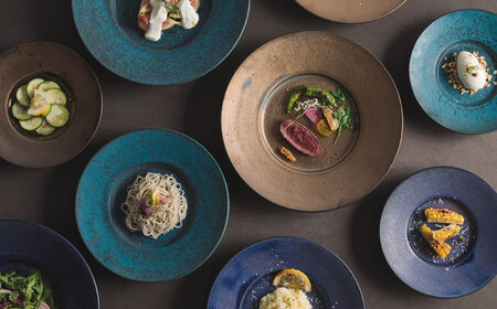 【美濃焼】 恩田陽子 リムプレート M 23.5cm グリーン 瑞浪市 / JS企画 皿 プレート おしゃれ [AZAZ052]