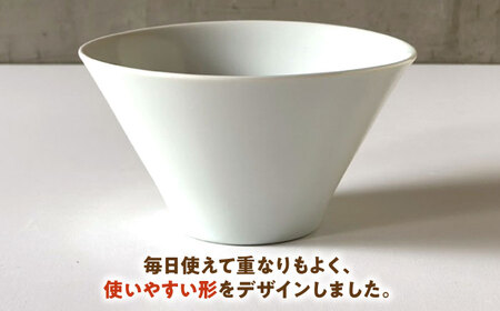 【美濃焼】 どんぶり 16cm / 鉢 白マット 瑞浪市 / 窯元ロングアイランド おしゃれ 食器 シンプル 食洗機対応 レンジ対応[AZCU175]