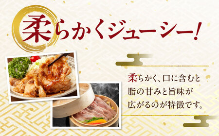 【12/22までの決済で年内発送】国産豚肉 瑞浪ボーノポーク ロース スライス 1.2kg (300g×4P) マルチョウ渡辺精肉店 [AZCW031] 豚肉 国産 
