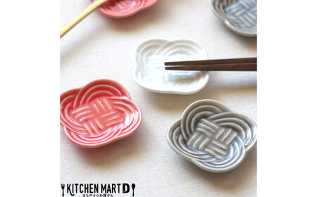 【美濃焼】 結 箸置き皿 墨 4枚セット 瑞浪市 / JS企画 / 小田陶器 食器 プレート 皿 カトラリーレスト 黒[AZAZ293]