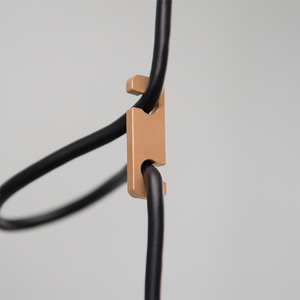 CTSH LIGHT. ペンダントライト SQUARE＜Walnut×クロム加工 E26＞ 瑞浪市 / ジオニック 照明器具 ソケット 鉄 木製 シルバー [AZBQ058]