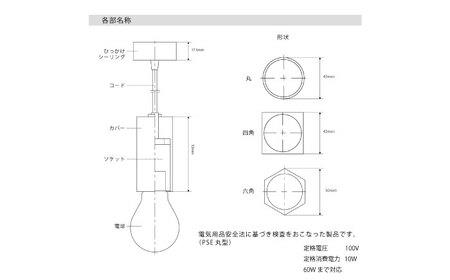 CTSH LIGHT. ペンダントライト＜CIRCLE 無垢 E26＞ 瑞浪市 / ジオニック 照明器具 ソケット 真鍮 ゴールド [AZBQ072]