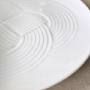 小田陶器の結 -musubi-  25.5大皿　紅白セット【1312020】