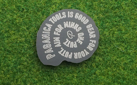 ボールマーカー AMMONITE(PAGANICA TOOLS) 瑞浪市 / ジオニック ゴルフ 化石 マーカー [AZBQ025]