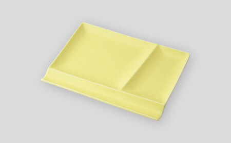 【美濃焼】　新生活のはじまりに miyama. スターターセット 3点 イエローマット 瑞浪市 / ミヤマプランニング 食器 プレート マグ ボウル [AZCM025]