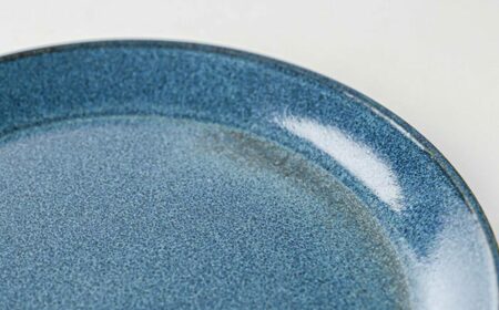 【美濃焼】 北欧ブルー 27cm プレート 1点 35190290 瑞浪市 / やまに 食器 皿 陶磁器 [AZCR014]