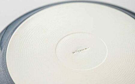 【美濃焼】 北欧ブルー 27cm プレート 1点 35190290 瑞浪市 / やまに 食器 皿 陶磁器 [AZCR014]