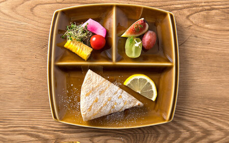 【美濃焼】 ランチプレート titto 角 ブラウン 2枚セット / 瑞浪市 / JS企画 / 小田陶器 食器 仕切り皿 おしゃれ [AZAZ009]