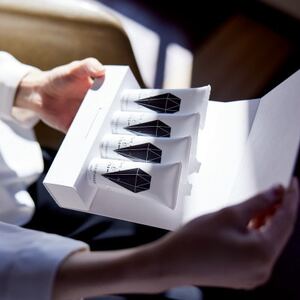 シャンプー＆トリートメント フィッティングセット 50g×4本 紺青Oriental_美容 シャンプー・リンス  _【1370110】