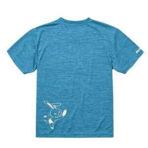 JTTA公認　卓球ユニフォーム【男女兼用(ドライ):Sサイズ】うさぎ　ブルー_装飾品・工芸品  洋服 _【1514427】