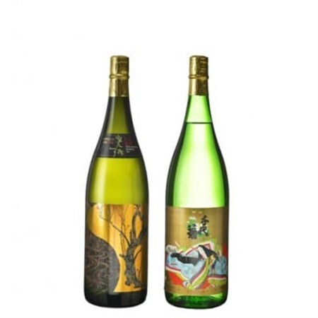 大吟醸 光琳 紅白梅と黄金吟醸 千代菊 セット(1800ml×各1本)計2本 _酒・アルコール 大吟醸 日本酒 sake サケ 酒・アルコール 吟醸 日本酒 sake サケ_【配送不可地域:離島】【1545453】