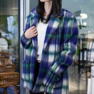 ビッグチェックコート【レディース】_装飾品・工芸品 女性・レディース 洋服 _【1566877】