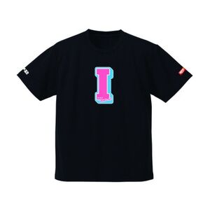 JTTA公認　卓球ユニフォーム【男女兼用(ドライ):Lサイズ】アルファベット　I　ブラック_装飾品・工芸品  洋服 _【1566456】 10,080円