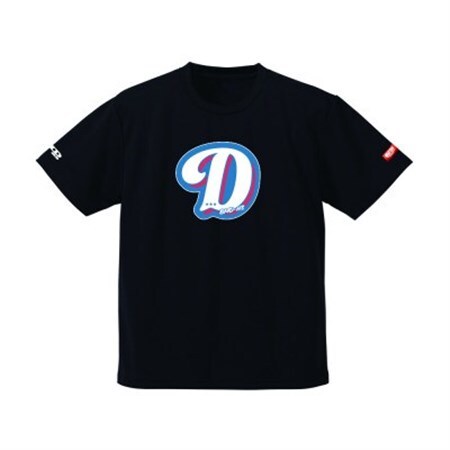 JTTA公認　卓球ユニフォーム【男女兼用(ドライ):XLサイズ】アルファベット　D　ブラック_装飾品・工芸品  洋服 _【1589215】