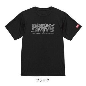 JTTA公認　卓球ユニフォーム【男女兼用(ドライ):XSサイズ】ブレイクリミット　ブラック【1656270】