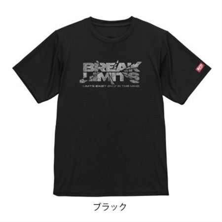 JTTA公認　卓球ユニフォーム【男女兼用(ドライ):XXLサイズ】ブレイクリミット　ブラック【1656281】