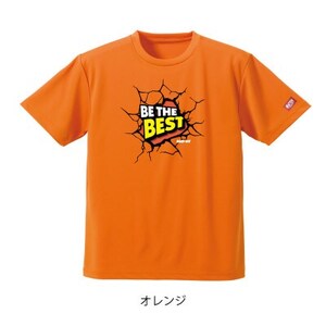 JTTA公認　卓球ユニフォーム【男女兼用(ドライ):Lサイズ】ビーザベスト　オレンジ【1659011】
