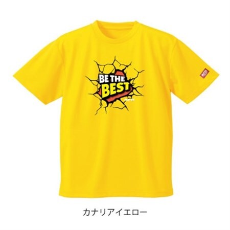 JTTA公認　卓球ユニフォーム【男女兼用(ドライ):160サイズ】ビーザベスト　カナリアイエロー【1659169】