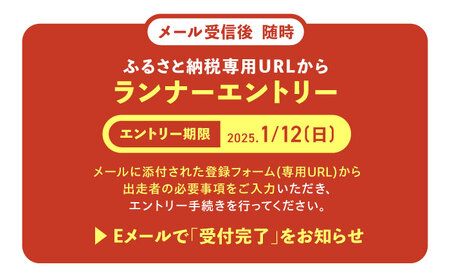 第39回日本大正村クロスカントリー大会出走権（１人分）/ 大正村 クロスカントリー 出走券 / 恵那市 / 日本大正村クロスカントリー大会実行委員会[AUEV001]