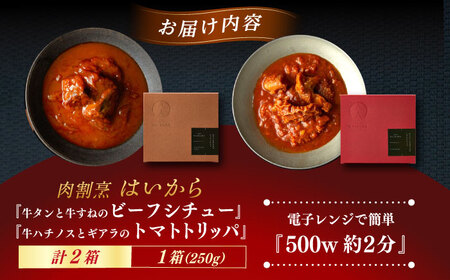 『牛タンと牛すねのビーフシチュー』『牛ハチノスとギアラのトマトトリッパ』 [AUFI001]ビーフシチュービーフシチュービーフシチュービーフシチュービーフシチュー