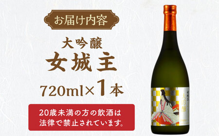 日本酒 女城主 大吟醸 720ml / 恵那市 / 岩村醸造 [AUAK003] 日本酒