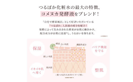 【3回定期便】つるぽか化粧水 140ml 1個 [AUAU012]化粧水