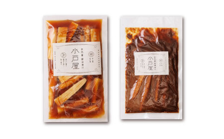 自然薯の味噌漬け・しょう油漬けセット 160g　（80g×2）[AUFZ013]漬物漬物