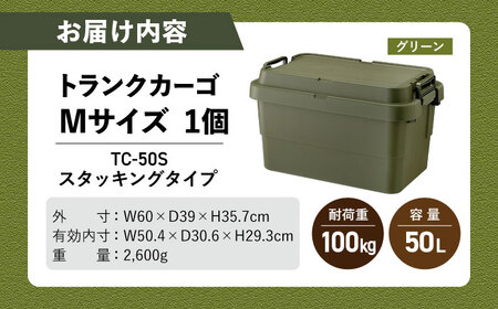 トランクカーゴ グリーン Mサイズ 1個 キャンプ ボックス 収納 アウトドア / 恵那市 / 東谷株式会社　明智流通センター [AUAD031]