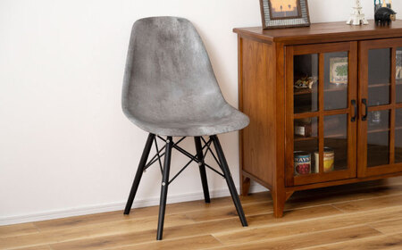 椅子 デザインチェア モルタル風 シュタイン 1脚[AUAD056]チェア