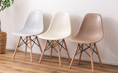 デザインチェア 1脚  アイボリー /  恵那市 / 東谷 [AUAD049]