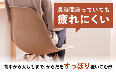 デザインチェア 1脚  ブラウン /  恵那市 / 東谷 [AUAD050]