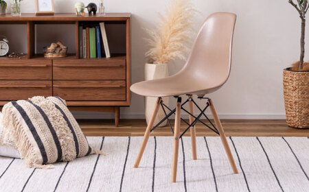 デザインチェア 1脚  ブラウン /  恵那市 / 東谷 [AUAD050]