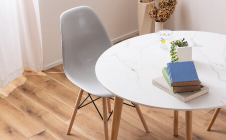 椅子 デザインチェア  ブルー 1脚[AUAD051]ダイニングチェア