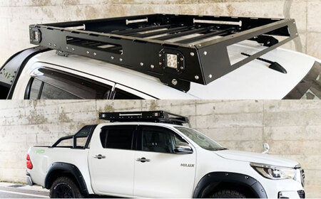 ROS FIELD トヨタ ハイラックス 125系専用 ルーフラック [AUEB007]ルーフラック