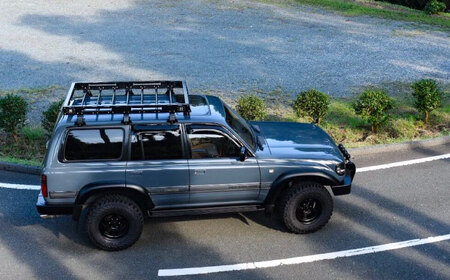 ROS FIELD トヨタ ランドクルーザー80専用 ルーフラック [AUEB014