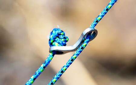 自在金具『影隠（かげかくし）』小サイズ（４個セット） | 福善刃物工業 アウトドア用品 キャンプ用品 M06S40